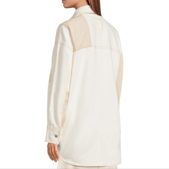 NWT Free People Ivory Mountain Roads Shirt - Picture 3 of 5